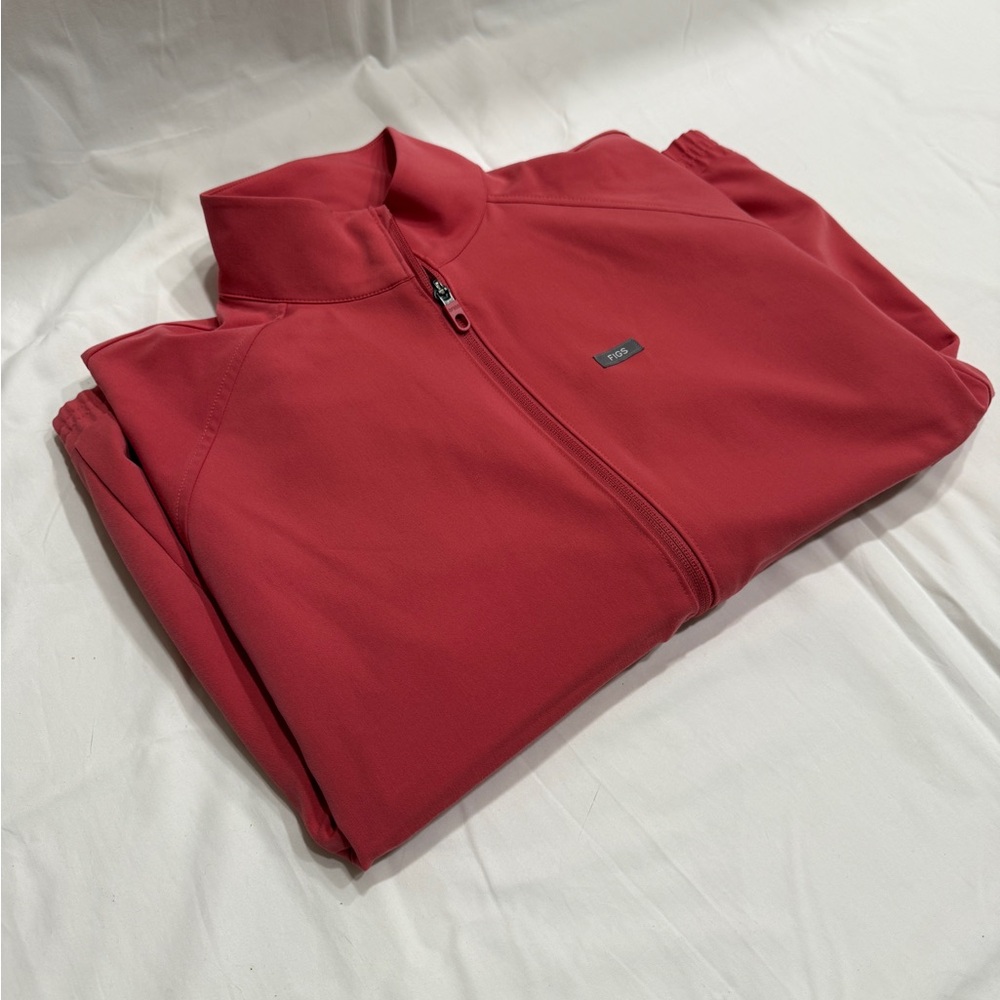 Figs Men’s Pink Cobaki Scrub Jacket
